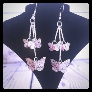 Butterfly earings